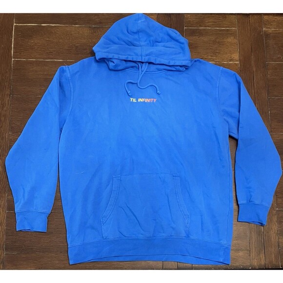 MAC MILLER TIL INFINITY HOODIE PRODUCT BY MAC MILLER BLUE / Size L NWOT - Picture 1 of 3